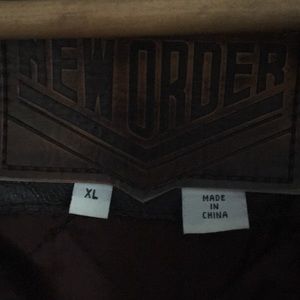 new order leather jacket